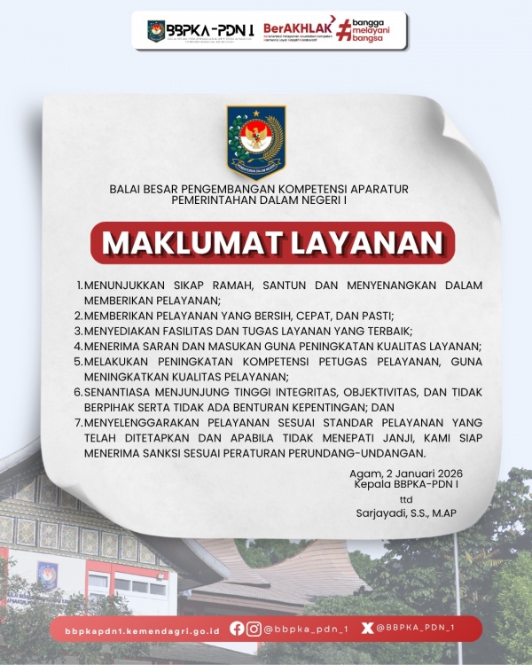 MAKLUMAT PELAYANAN